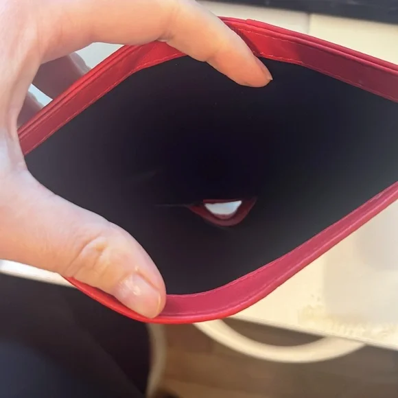 Strathberry small wallet Melville Red - Picture 7 of 12